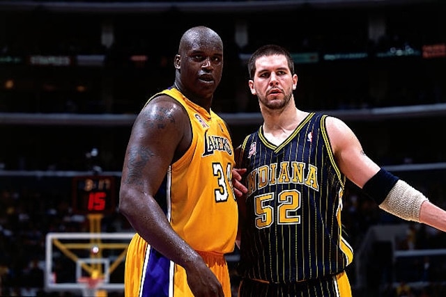 Shaquille O'Neal, Brad Miller, Lakers