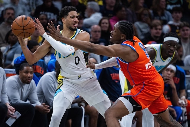 Tyrese Haliburton, Jalen Williams, Pacers, Thunder, 2025 NBA Finals
