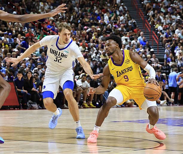 Bronny James, Cooper Flagg, Lakers, Mavericks, Las Vegas Summer League