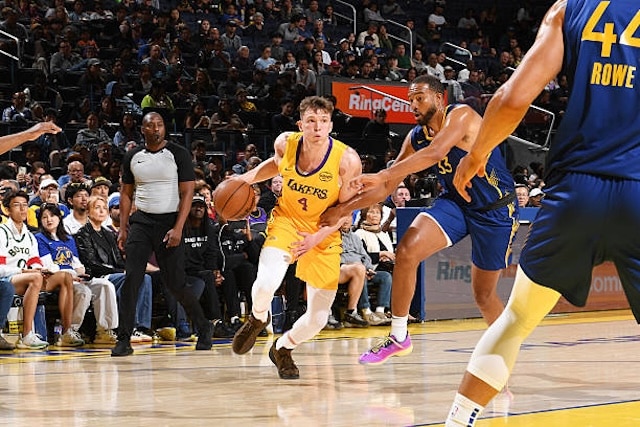 Dalton Knecht, Lakers, Warriors, California Classic