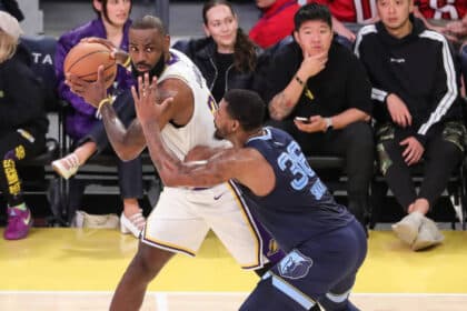 LeBron James, Marcus Smart, Lakers