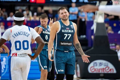 Luka Doncic, Lakers, Slovenia, France, FIBA EuroBasket 2025