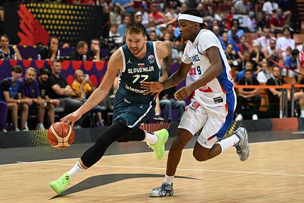 Luka Doncic, Bilal Coulibaly, Lakers, Slovenia, France, FIBA EuroBasket 2025