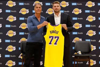 Luka Doncic, Rob Pelinka, Lakers