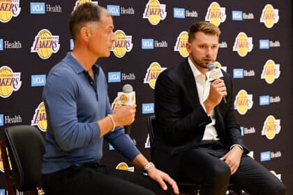 Luka Doncic, Rob Pelinka, Lakers