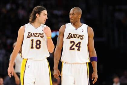 Sasha Vujacic, Kobe Bryant, Lakers