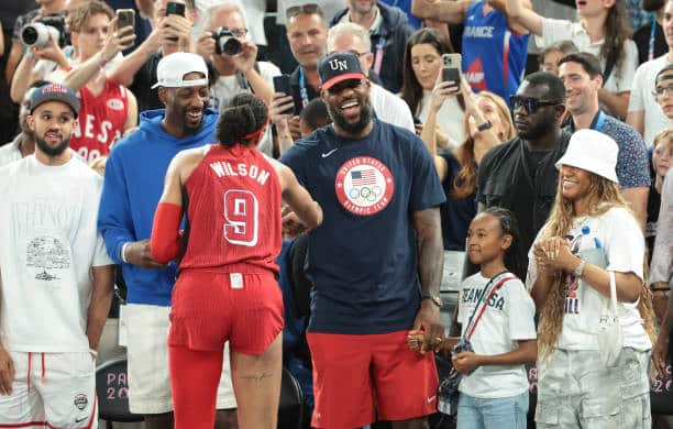 LeBron James, A'Ja Wilson, Lakers, Aces