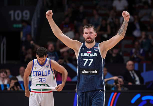 Luka Doncic, Lakers, Slovenia, EuroBasket, Italy