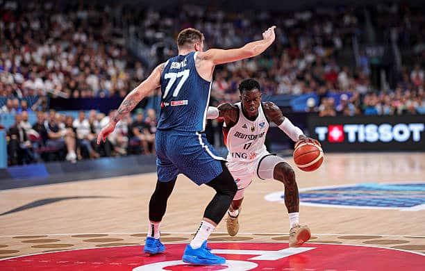 Luka Doncic, Dennis Schroder, Lakers, FIBA EuroBasket 2025