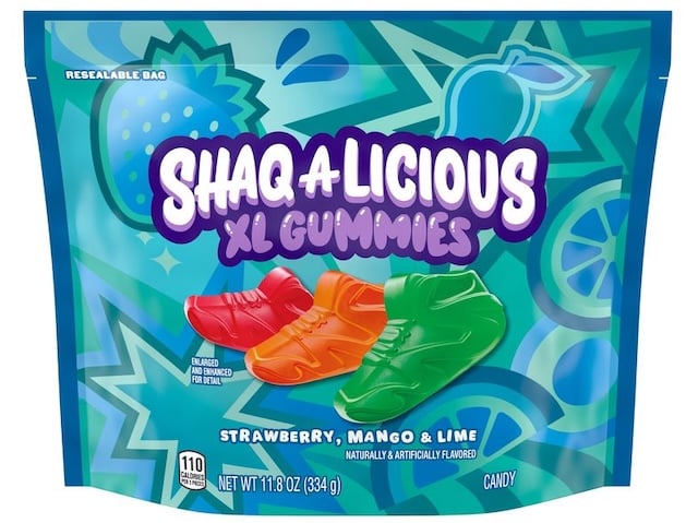 Shaquille O'Neal, Shaq-A-Licious XL Gummies, Lakers