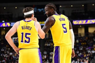 Austin Reaves, Deandre Ayton, Lakers