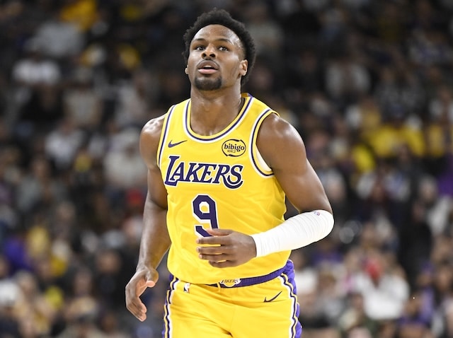Bronny James, Lakers