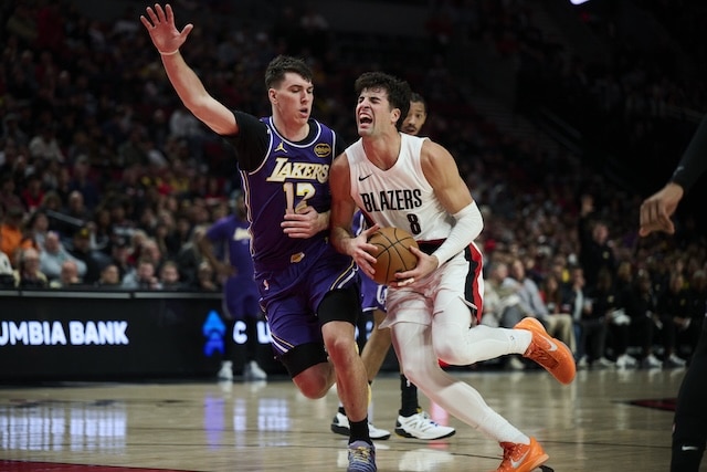 Lakers News: LeBron James Praises Trail Blazers’ Deni Avdija’s Improvement