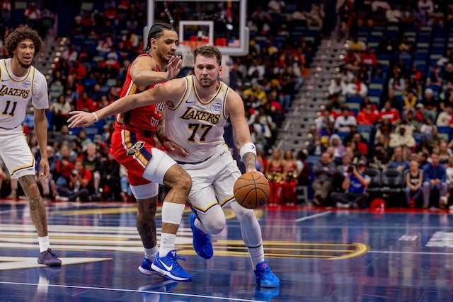 Luka Doncic, Lakers, Pelicans, Emirates NBA Cup