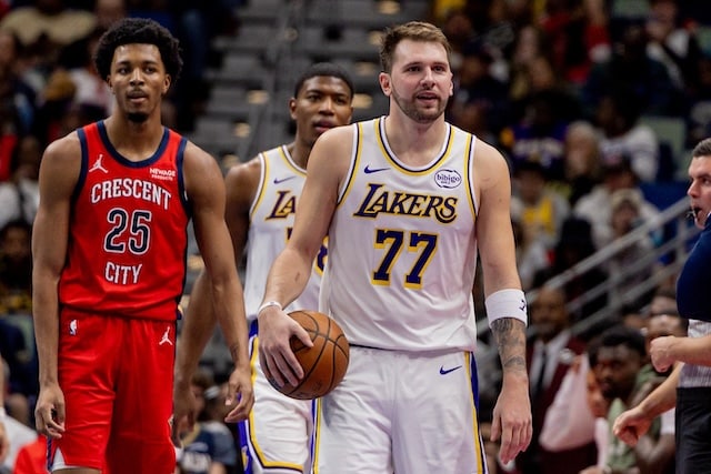 Luka Doncic, Lakers, Pelicans, Emirates NBA Cup