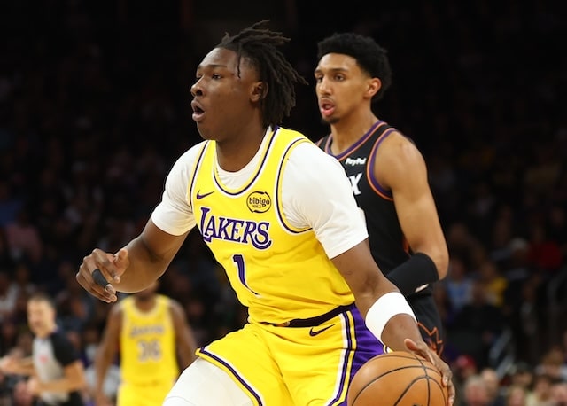 Lakers Injury Update: Adou Thiero To Be Re-Evaluated In 4 Weeks With Right MCL Sprain