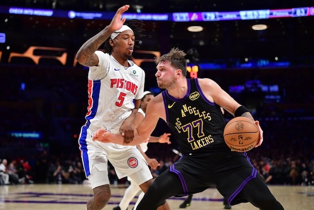 Luka Doncic Admits To ‘Too Many Turnovers’ In Lakers Loss To Pistons