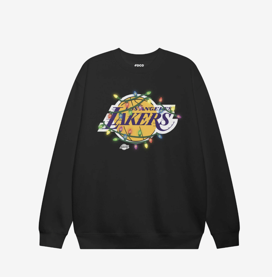 Los Angeles Lakers Christmas sweater, FOCO Los Angeles Lakers Christmas sweater, FOCO