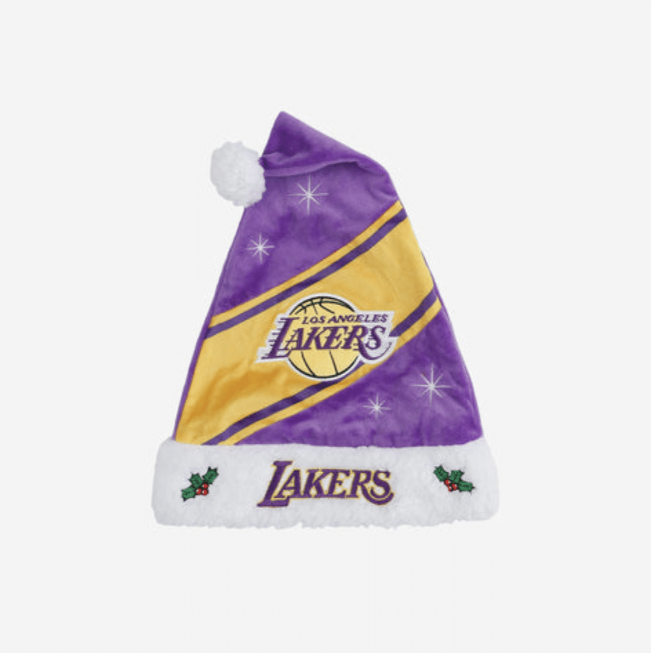 Los Angeles Lakers Santa hat, FOCO Los Angeles Lakers Santa hat, FOCO