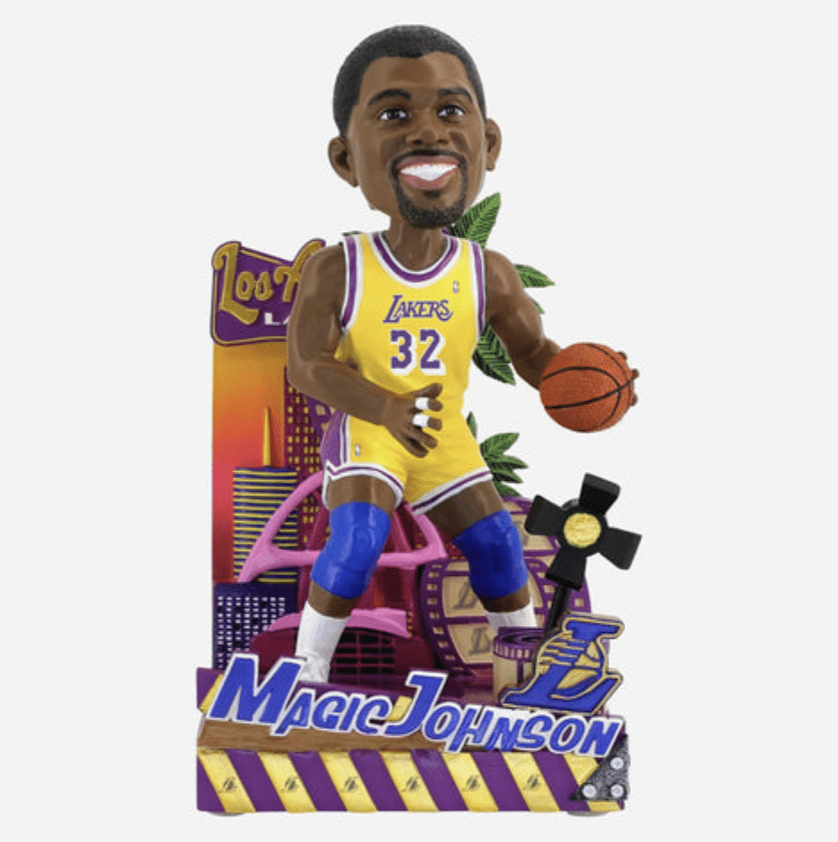 Magic Johnson bobblehead, FOCO Magic Johnson bobblehead, FOCO