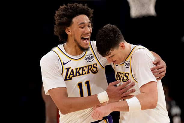 Lakers News: JJ Redick Praises Jake LaRavia & Jaxson Hayes For Recent Play