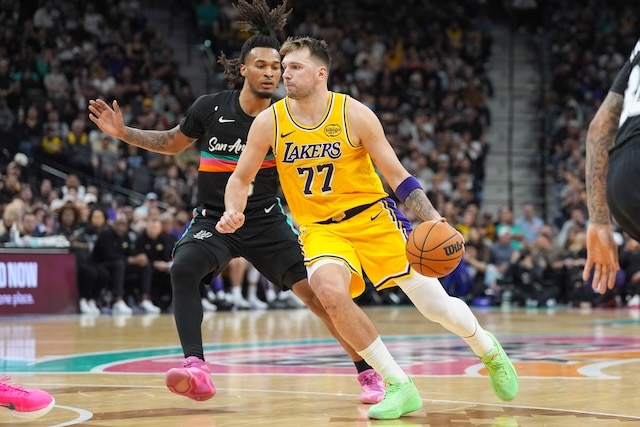 Luka Doncic Proud Of Lakers’ Effort In Loss To Spurs