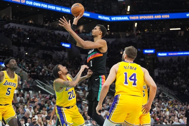 Recap: Shorthanded Lakers Can’t Find Enough Offense Against Spurs In Second Night Of Back-To-Back