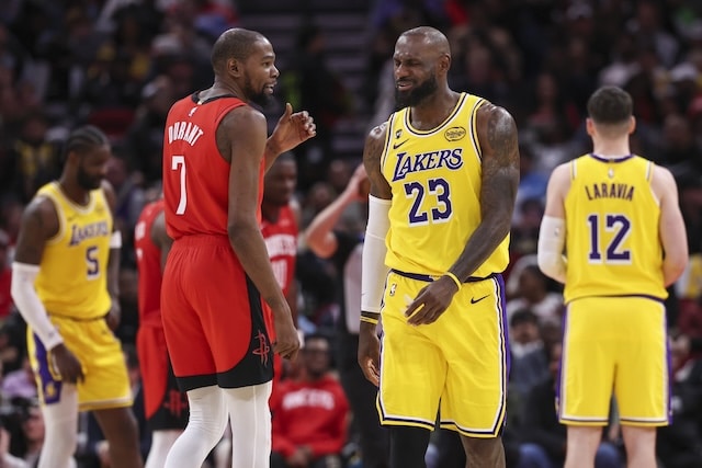 Lakers To Play Rockets In First Round Of 2026 NBA Playoffs With Game 1 On Saturday