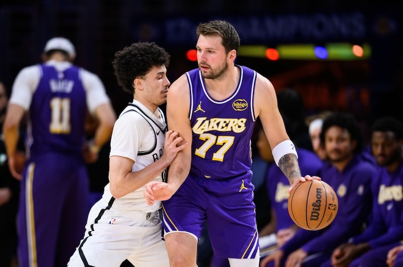 Lakers Highlights: Luka Doncic Continues Offensive Tear Against Nets