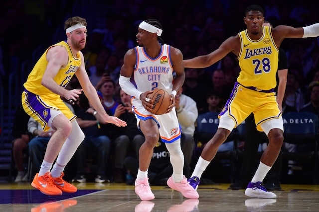 Recap: Shorthanded Lakers Can’t Keep Up With Thunder