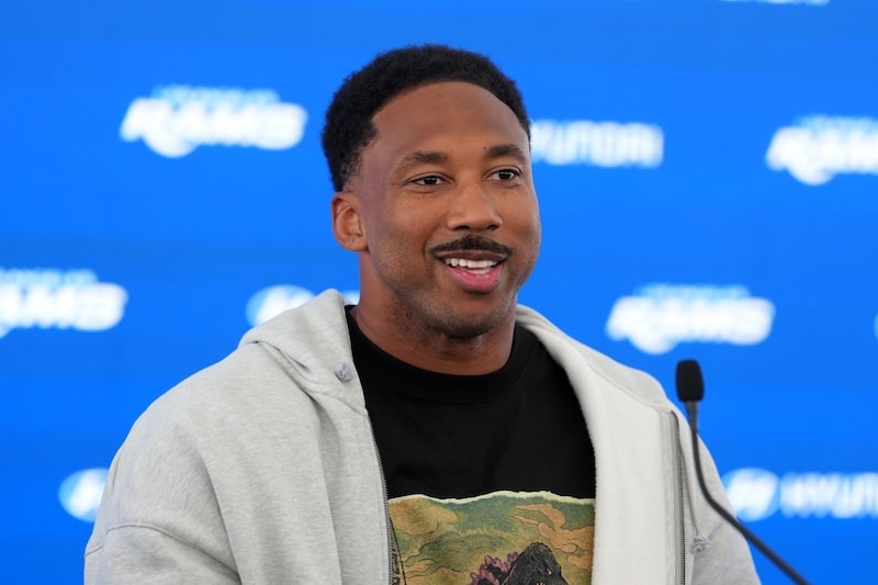 New Rams Star Myles Garrett Makes Pitch For LeBron James To Stay With Lakers